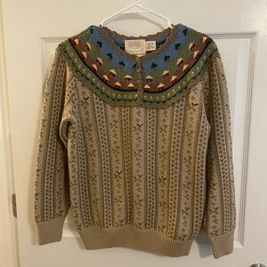Vintage Cottage Knit Sweater